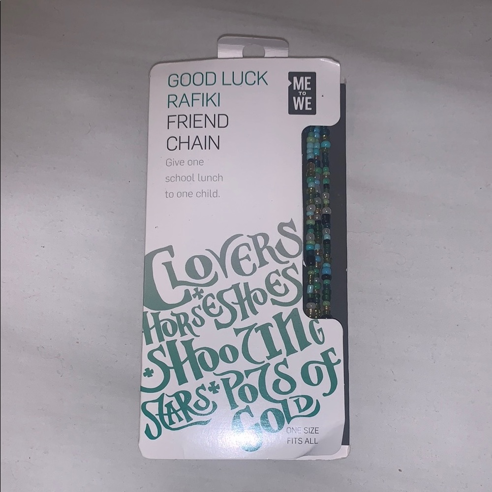 ME to WE Good Luck Rafiki Friend Chain - Multicolor